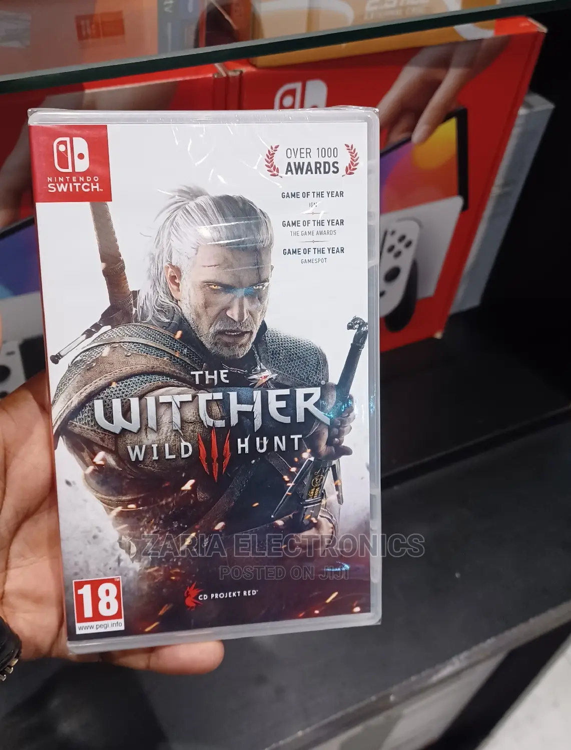 Nintedo Switch the Witcher Wild Hunt III