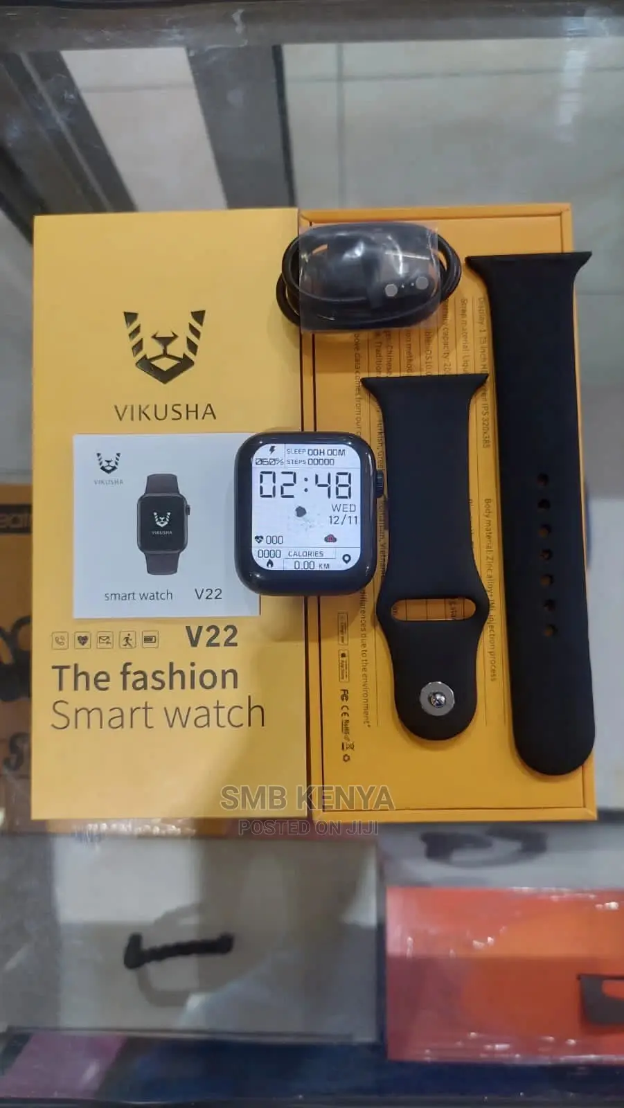 Vikusha V22 Full Screen Smart Watch in Mombasa CBD Smart Watches