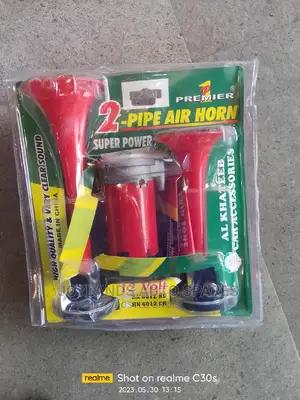 Super Power 2 Pipe Air Horn 12v