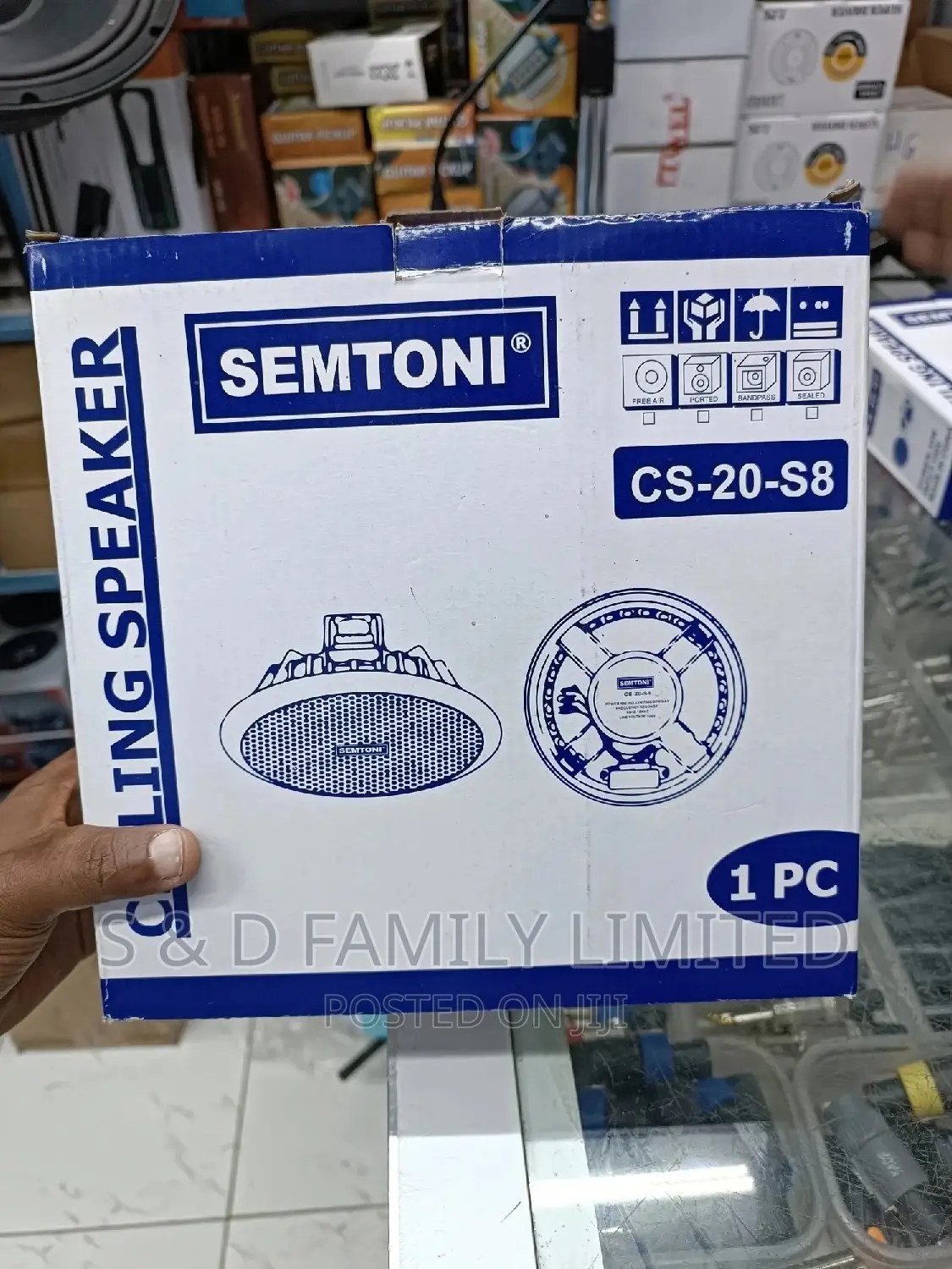 Semtoni 8 Inch Ceiling Speakers