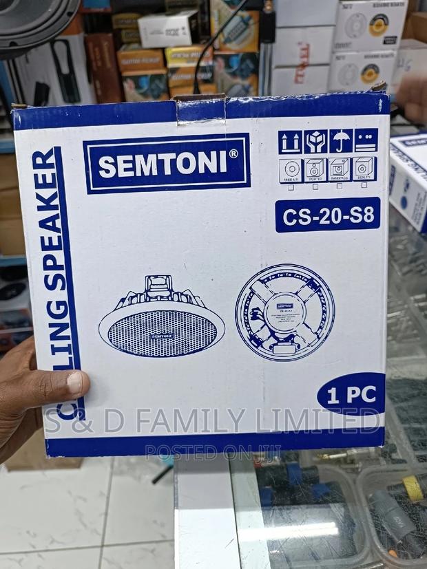 Semtoni 8 Inch Ceiling Speakers - thumbnail 2