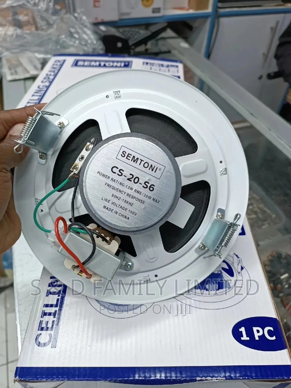 Semtoni 6 Inch Ceiling Speakers