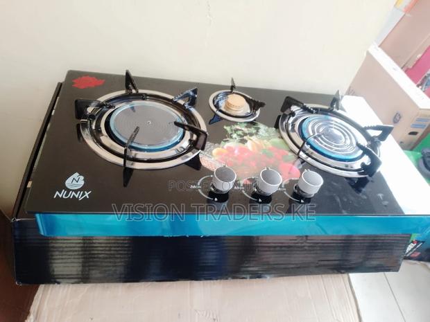 Infrared 3 Burner Nunix Gas Stove