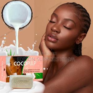 Cocopulp Soap Skin Brightening Illuminating Exfoliating Soap - main view