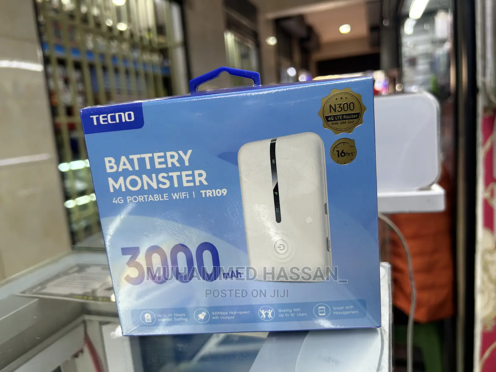 Tecno Portable Wifi 4G