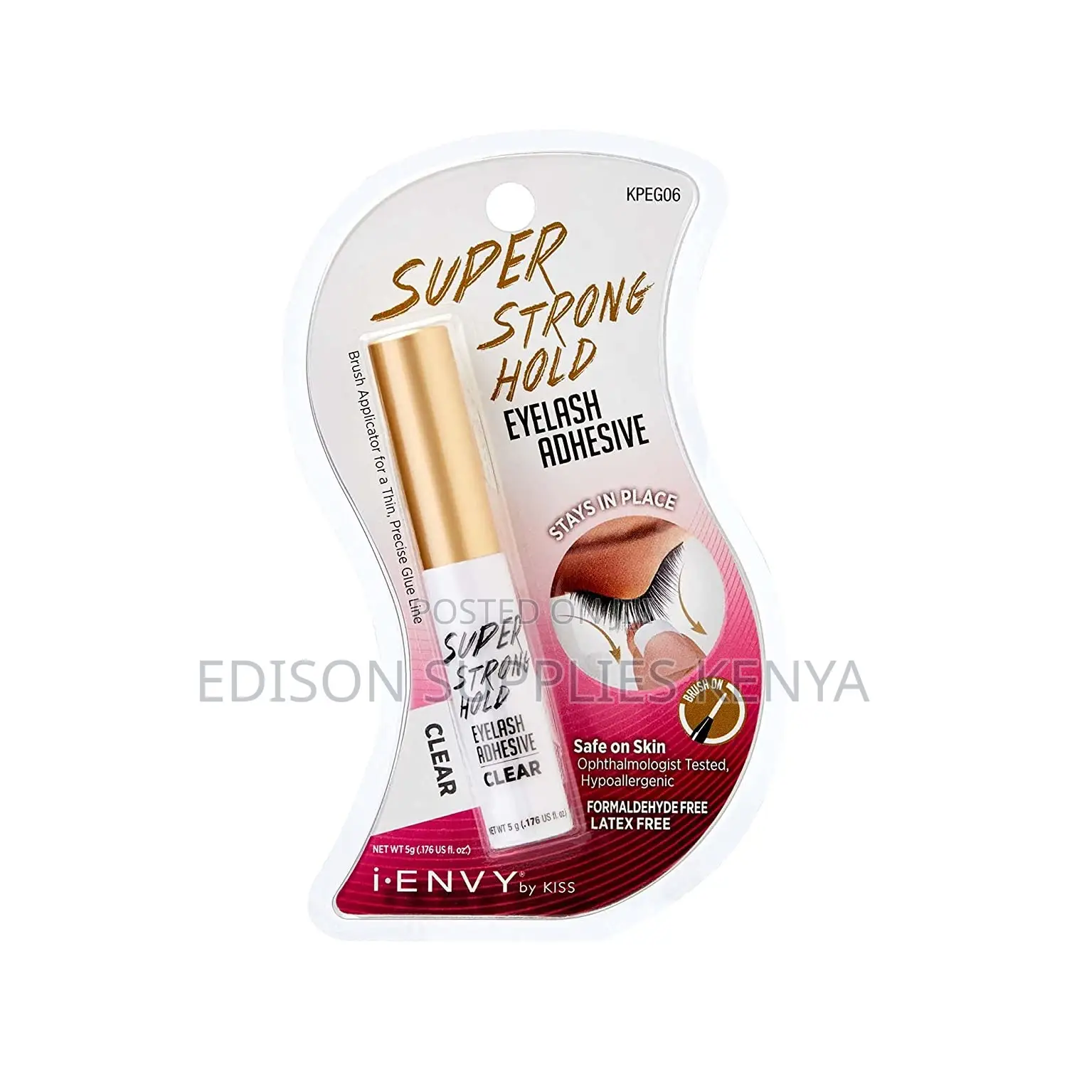Original Kiss Eye Lash Glue Strong Eye Lash Adhesive Clear