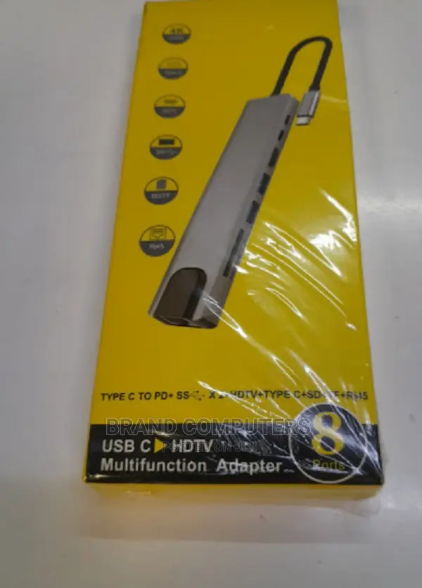 USB-C to HDMI 8 in 1 Adapter