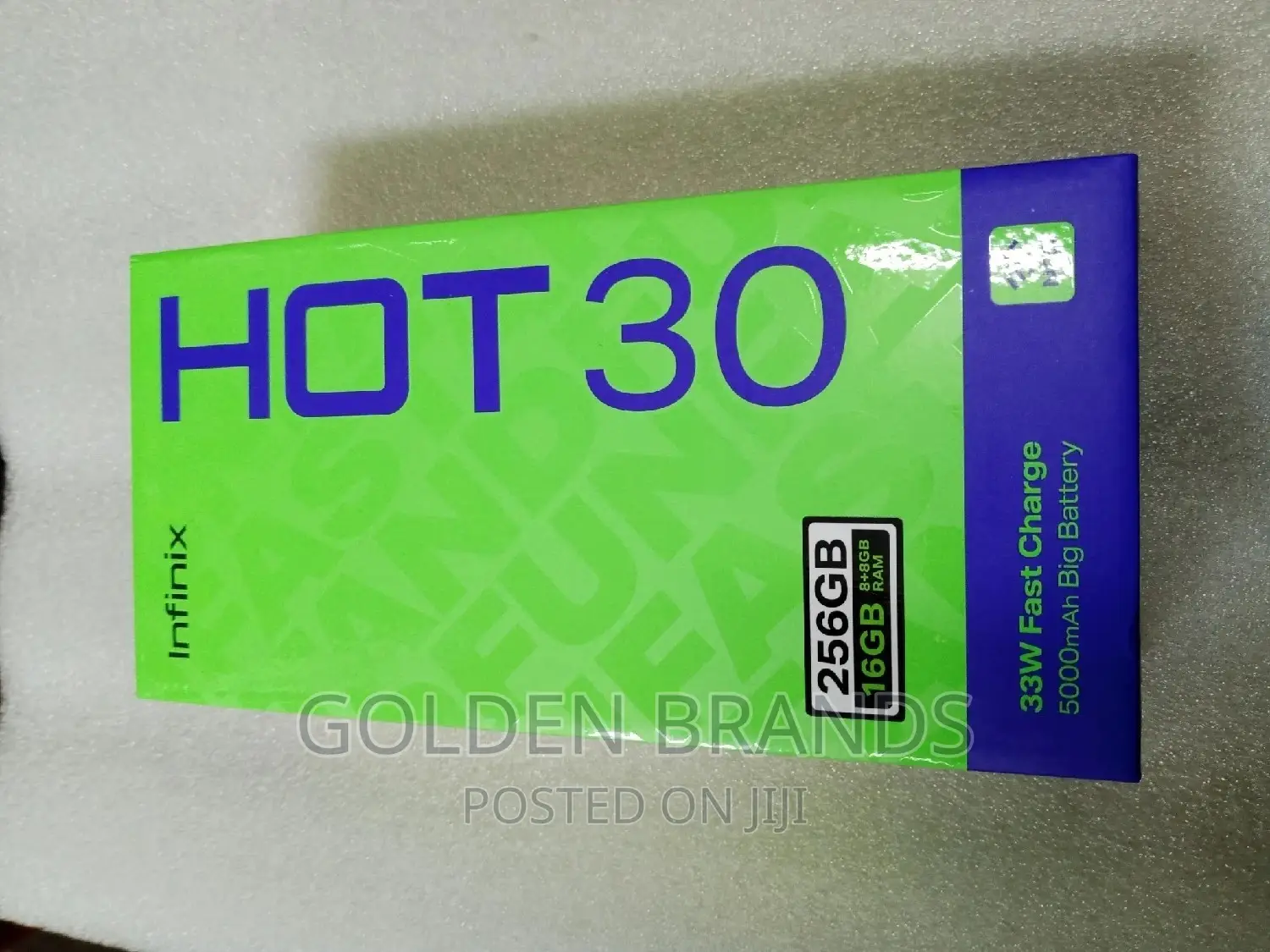 New Infinix Hot 30 256 GB Black