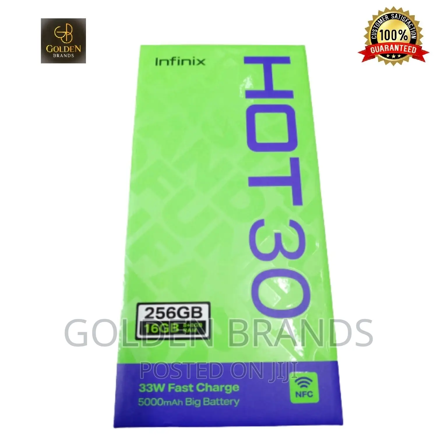 New Infinix Hot 30 256 GB Black