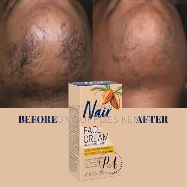 Nair Face Cream Facial Hair Remover( No Razor Bumps)For PCOS