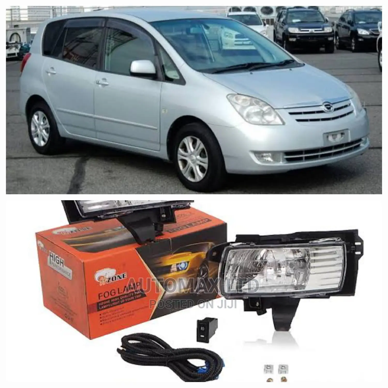 New Quality Fog Lamps. For Toyota Corolla Spacio, Yr2004/6.
