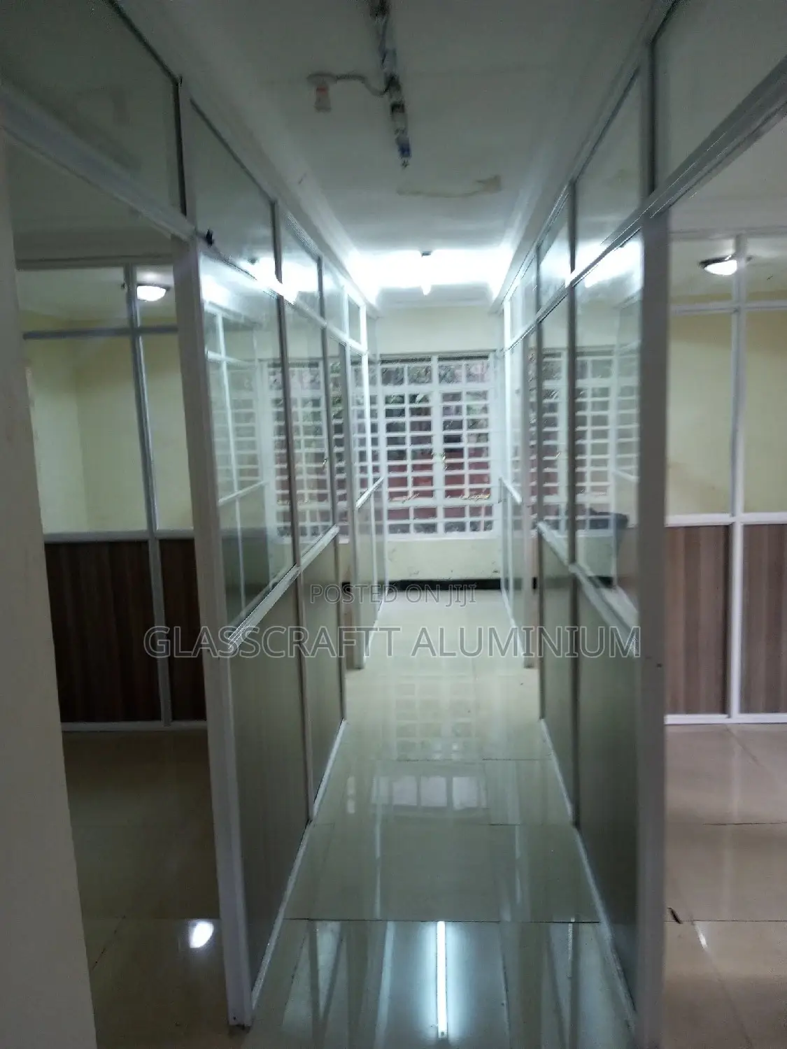 Glass Wall Partition