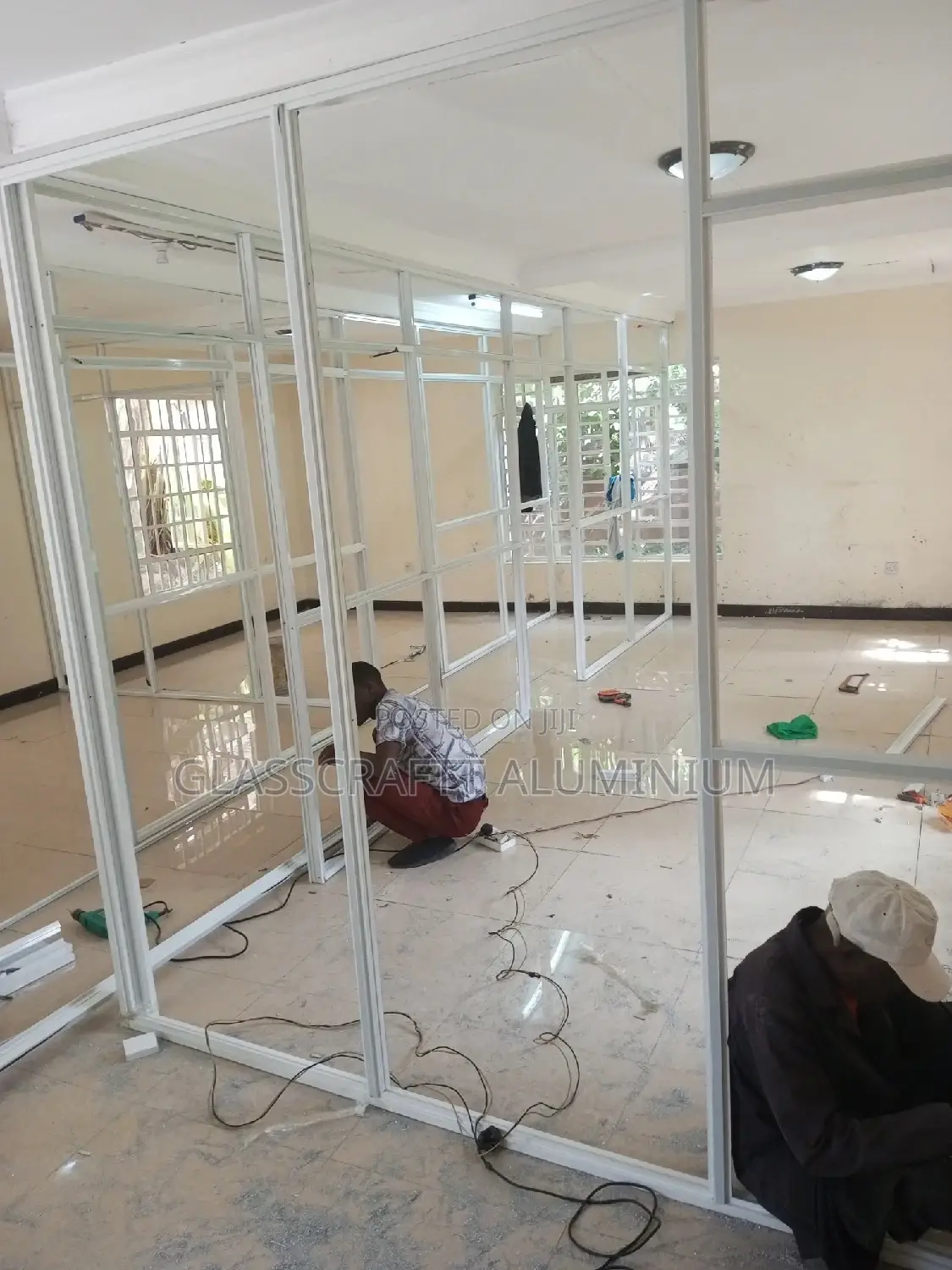 Glass Wall Partition