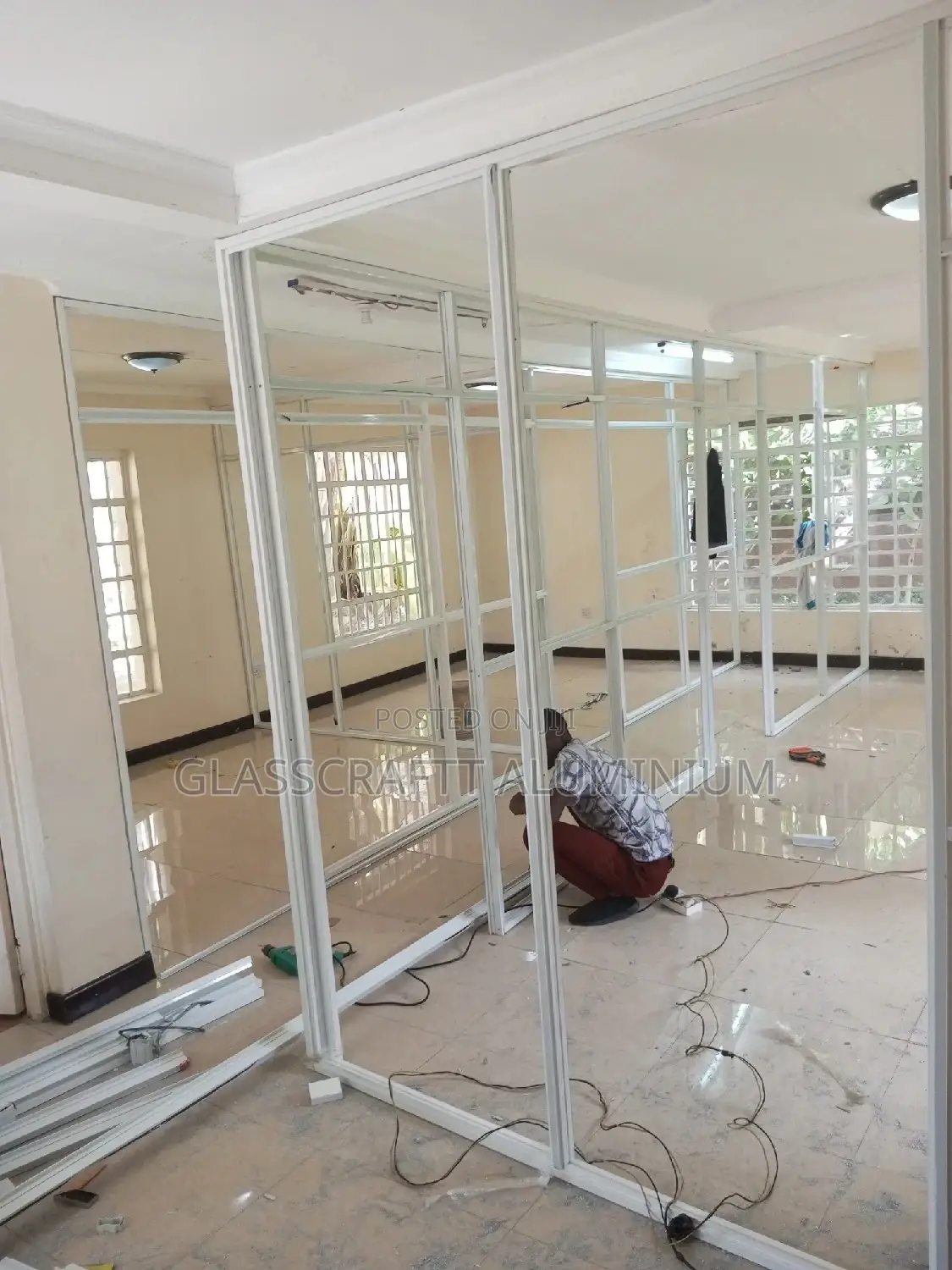 Glass Wall Partition