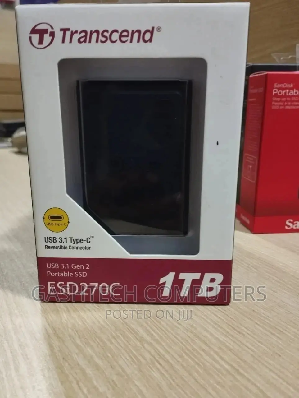 Transcend 1tb Portable External SSD 1tb ~"
