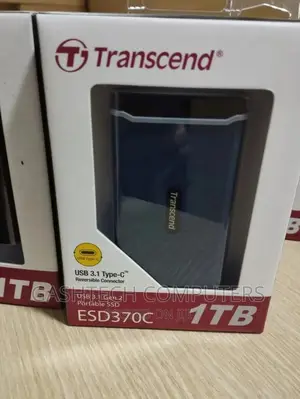 Transcend ESD370C Portable External SSD 1TB - Navy Blue