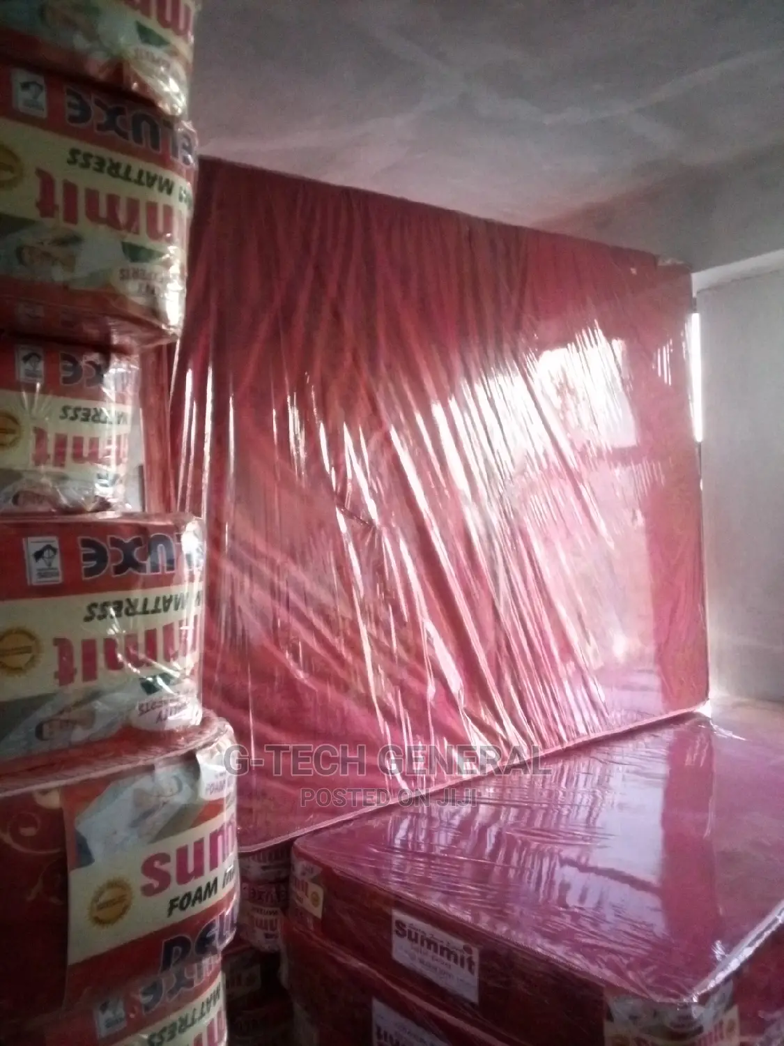 Red/Maroon 5*6 6inch Medium Duty Mattress