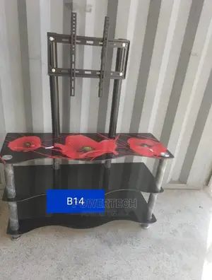 Glass Tv Stand With Mount