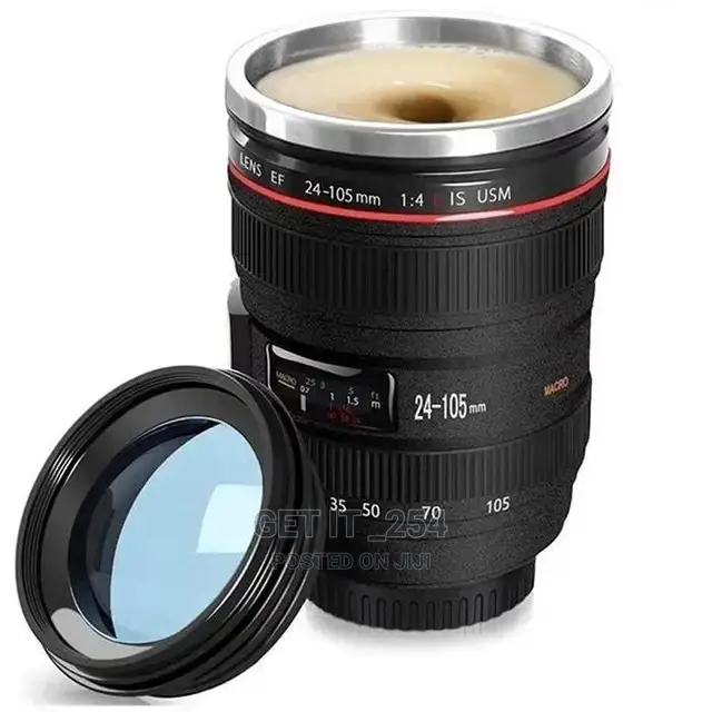 300ml Camera Lens Thermocup