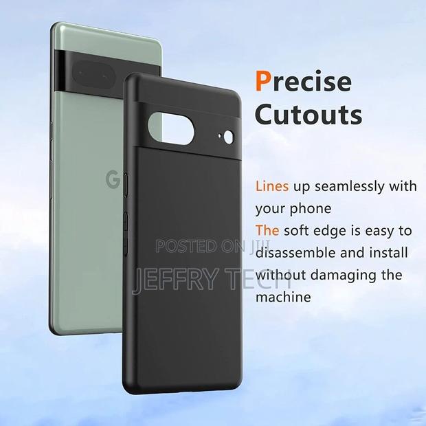 Google Pixel 7A / 7 Pro / 6A Case, Slim Silicone Shockproof - main view