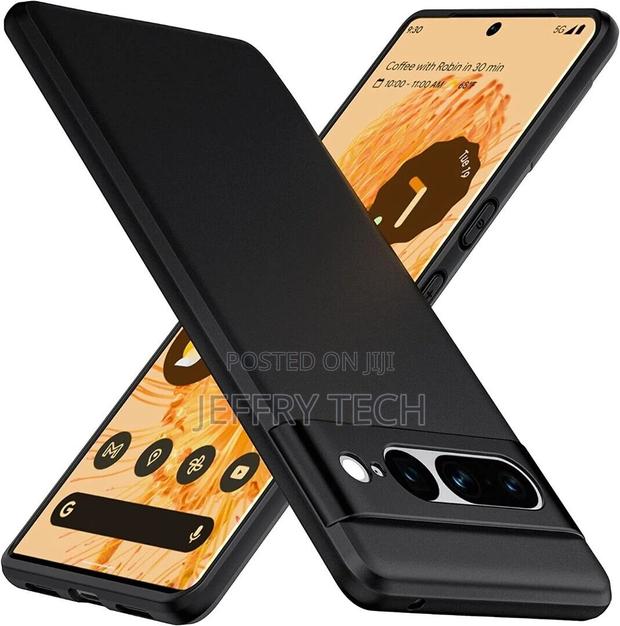 Google Pixel 7A / 7 Pro / 6A Case, Slim Silicone Shockproof - thumbnail 3