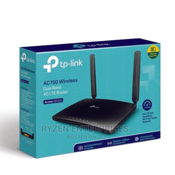 Tp-link Ac750 Wireless Dual Band 4g Lte Router -archer Mr200