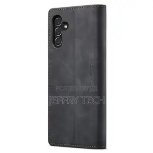 Samsung Galaxy A24 4G Flip Vintage Case - Black
