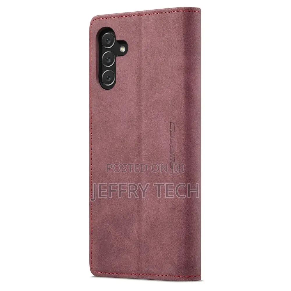 Samsung Galaxy A24 4G Vintage Case - Wine Red