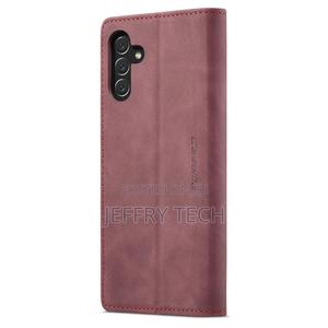 Samsung Galaxy A24 4G Vintage Case - Wine Red - thumbnail 2