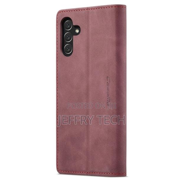 Samsung Galaxy A24 4G Vintage Case - Wine Red - main view