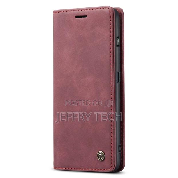 Samsung Galaxy A24 4G Vintage Case - Wine Red - thumbnail 3