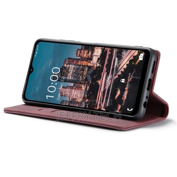 Samsung Galaxy A24 4G Vintage Case - Wine Red - thumbnail 6