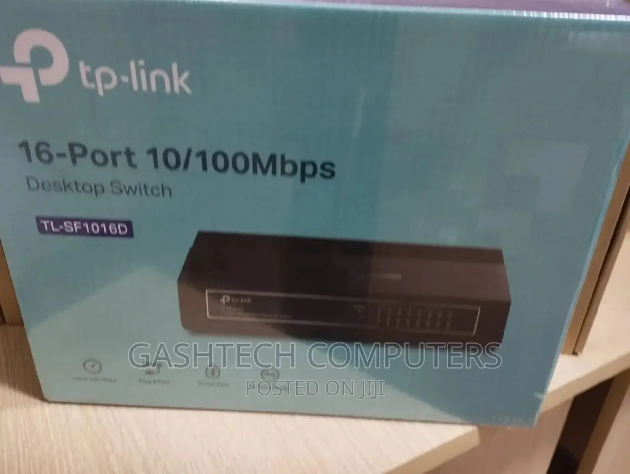Tp-Link 16-Port 10/100mbps Desktop Switch - TL-SF1016D