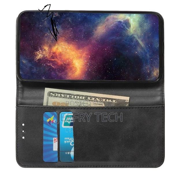 Leather Flipcase for Samsung Galaxy A24 4G - Black - thumbnail 3