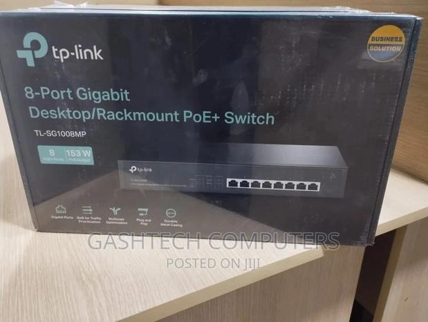 Tp-Link 8 Gigabit Desktop/Rackmount Switch With 8-Port Poe+ - main view