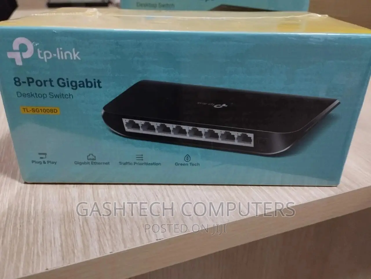 Tp-Link 8-Port 10/1000mbps Desktop Switch -TL-SG1008D