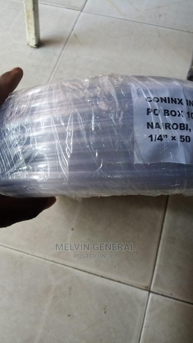 Horsepipe Plain Clear Tubing 1/4"By 50m