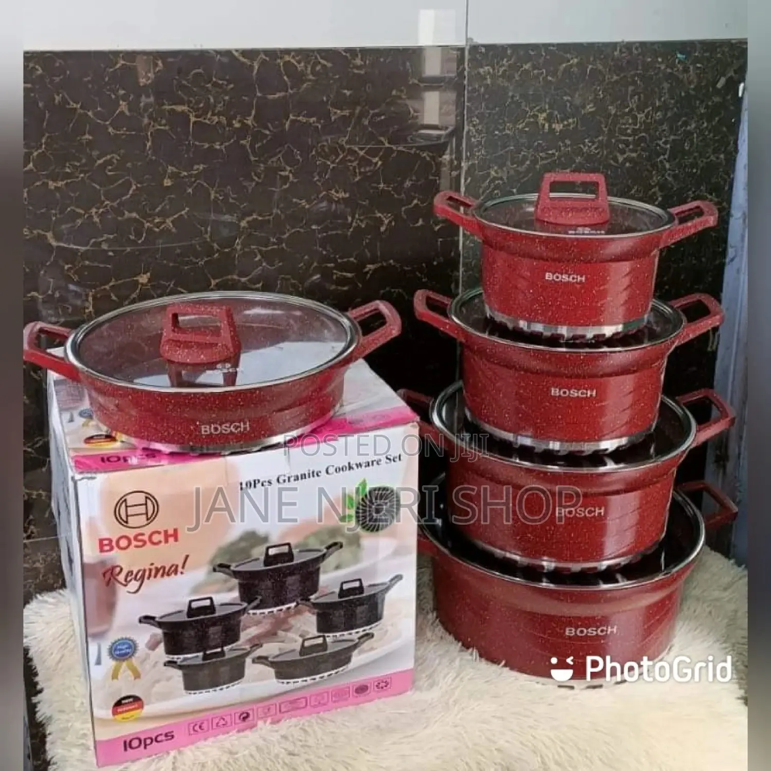 Bosch 10 Pieces Granite