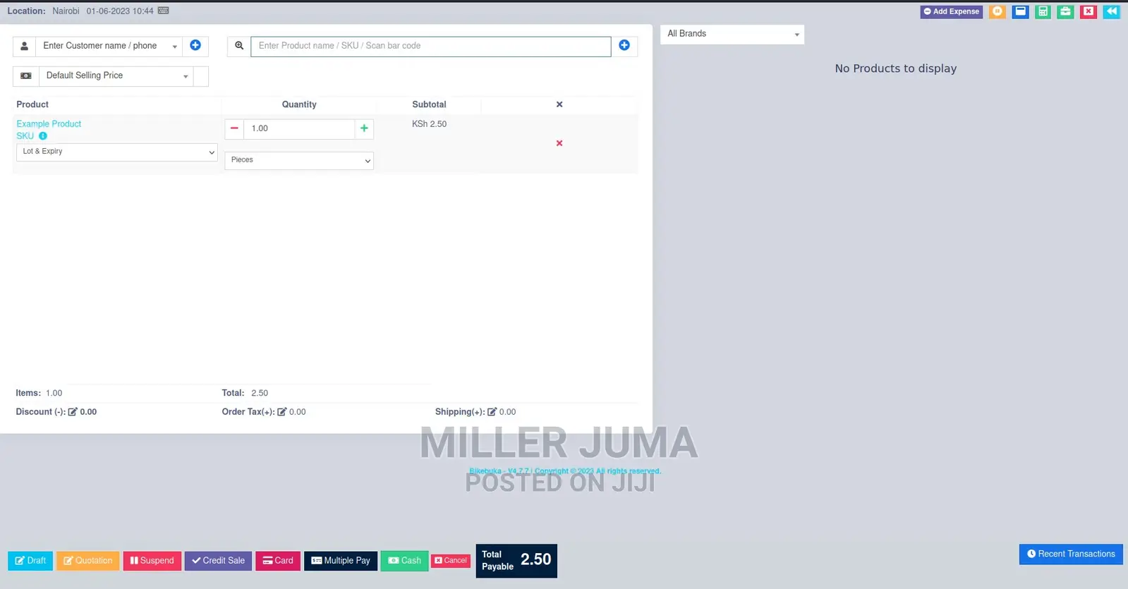 Point of Sale(Pos) Software