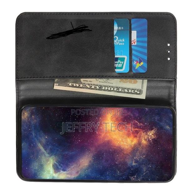 Wallet-Style Genuine Leather Flipcase for Samsung Galaxy A14 - thumbnail 2