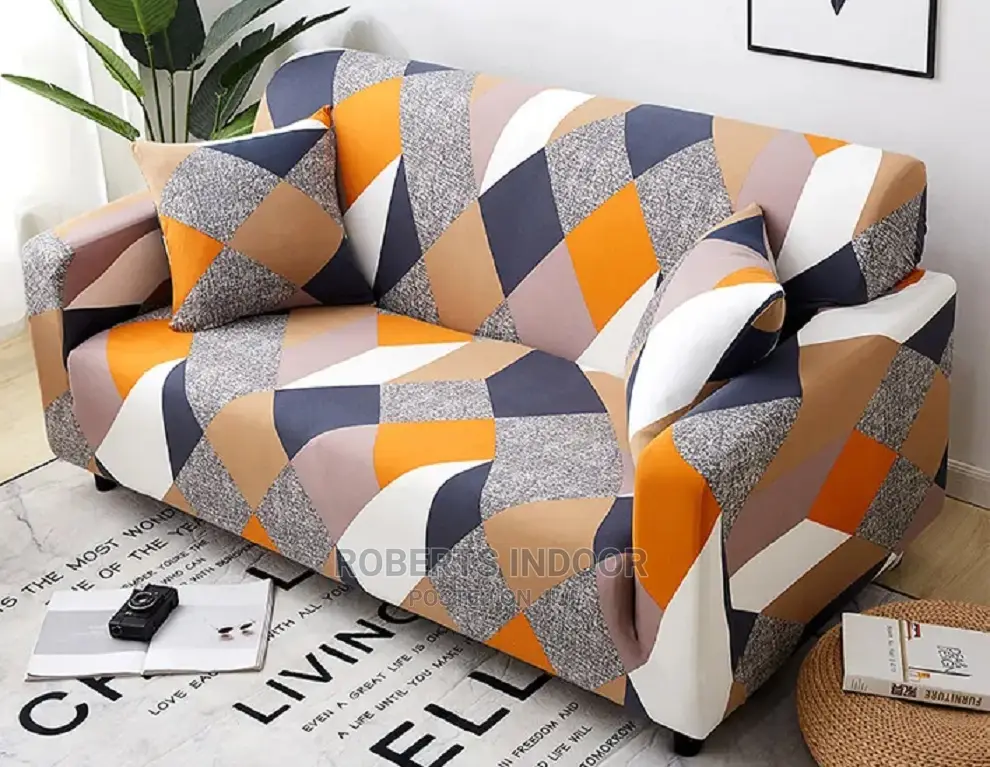 Stretchable Printed 3 Seater Sofa Covers
