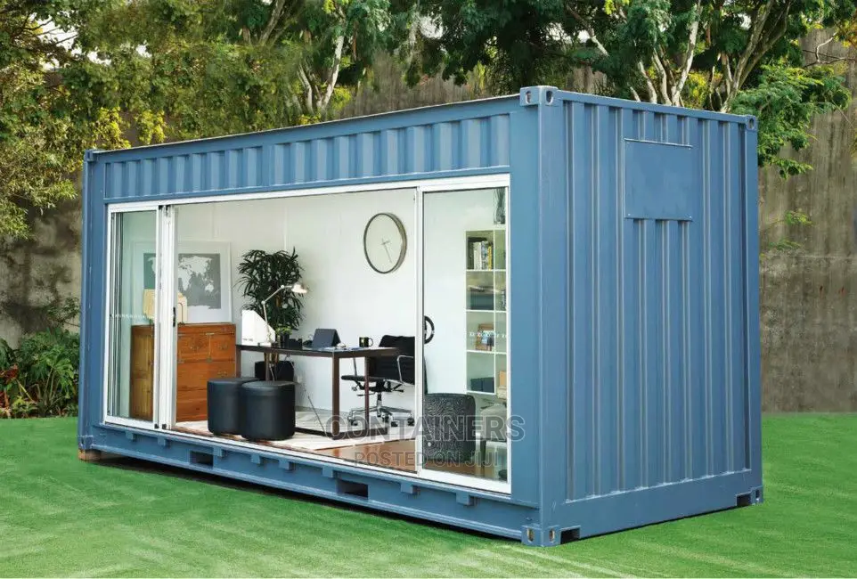 Shipping Container Into a Luxury Office
