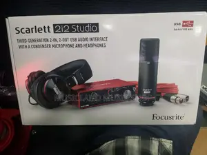 Scarlett 2i2 3rd Studio Bundle