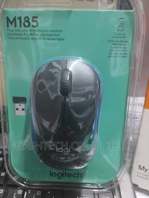 Original M185 Logitech Wireless Mouse. Blue