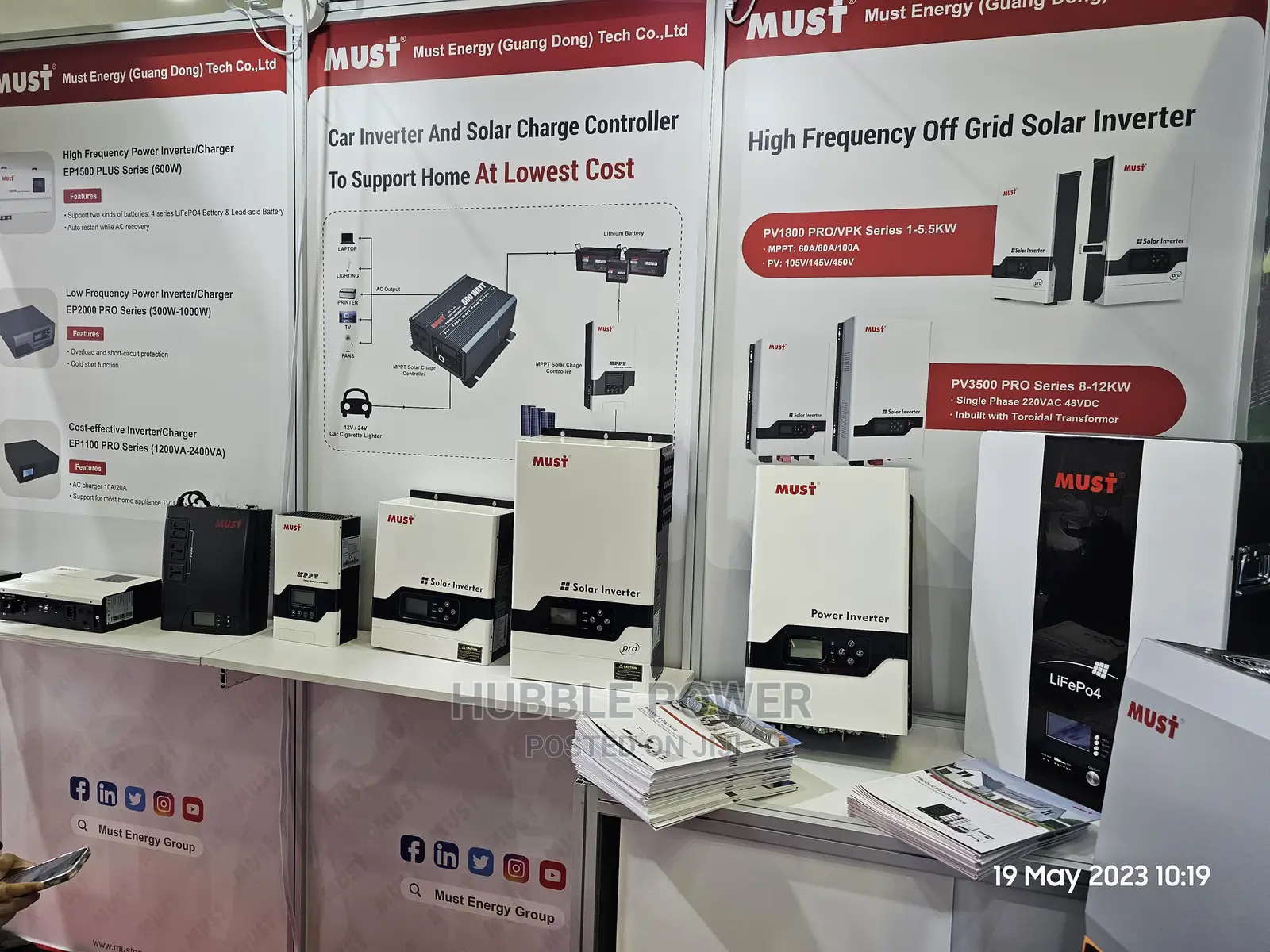 Must Inverters, MPPT Charge Controllers