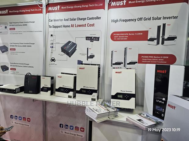 Must Inverters, MPPT Charge Controllers