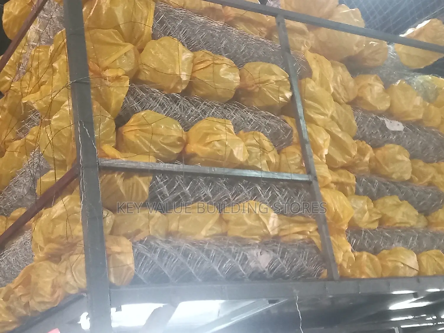 Galvanized Chainlink Medium Guage 12.5g Mesh Size 80×80 6fts