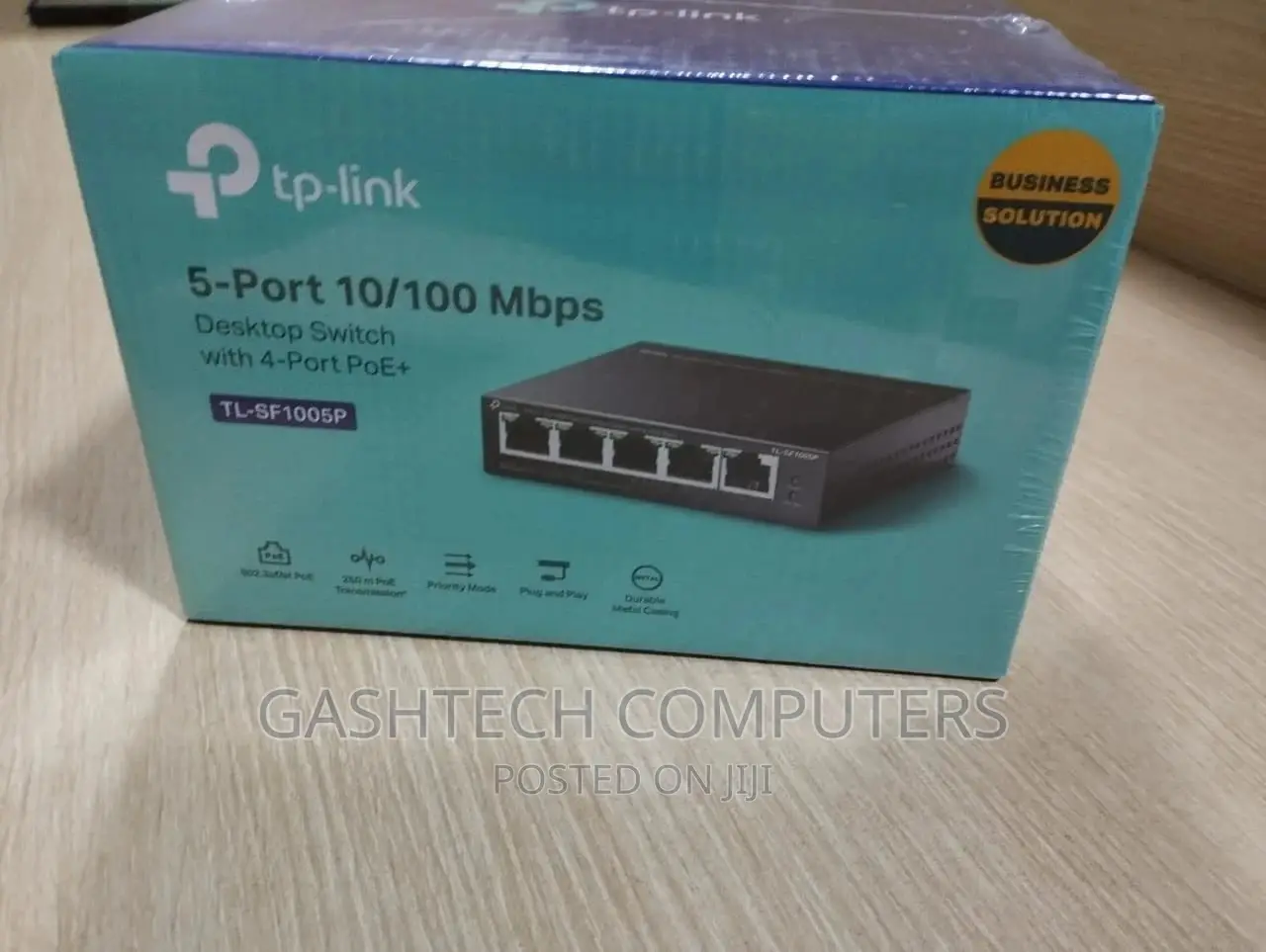 Tp-Link TL-SF1005P TP Link 5-Port Switch With 4-Port Poe+