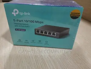 Tp-Link TL-SF1005P TP Link 5-Port Switch With 4-Port Poe+