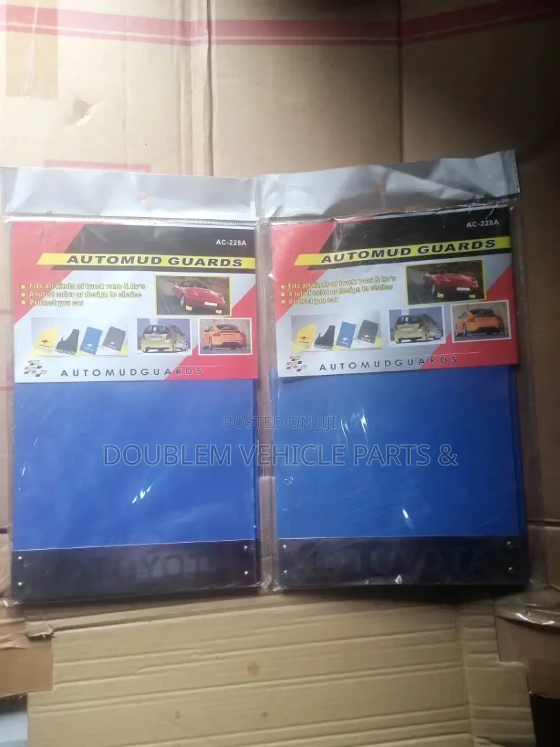 Mudflaps Universal Toyota Blue